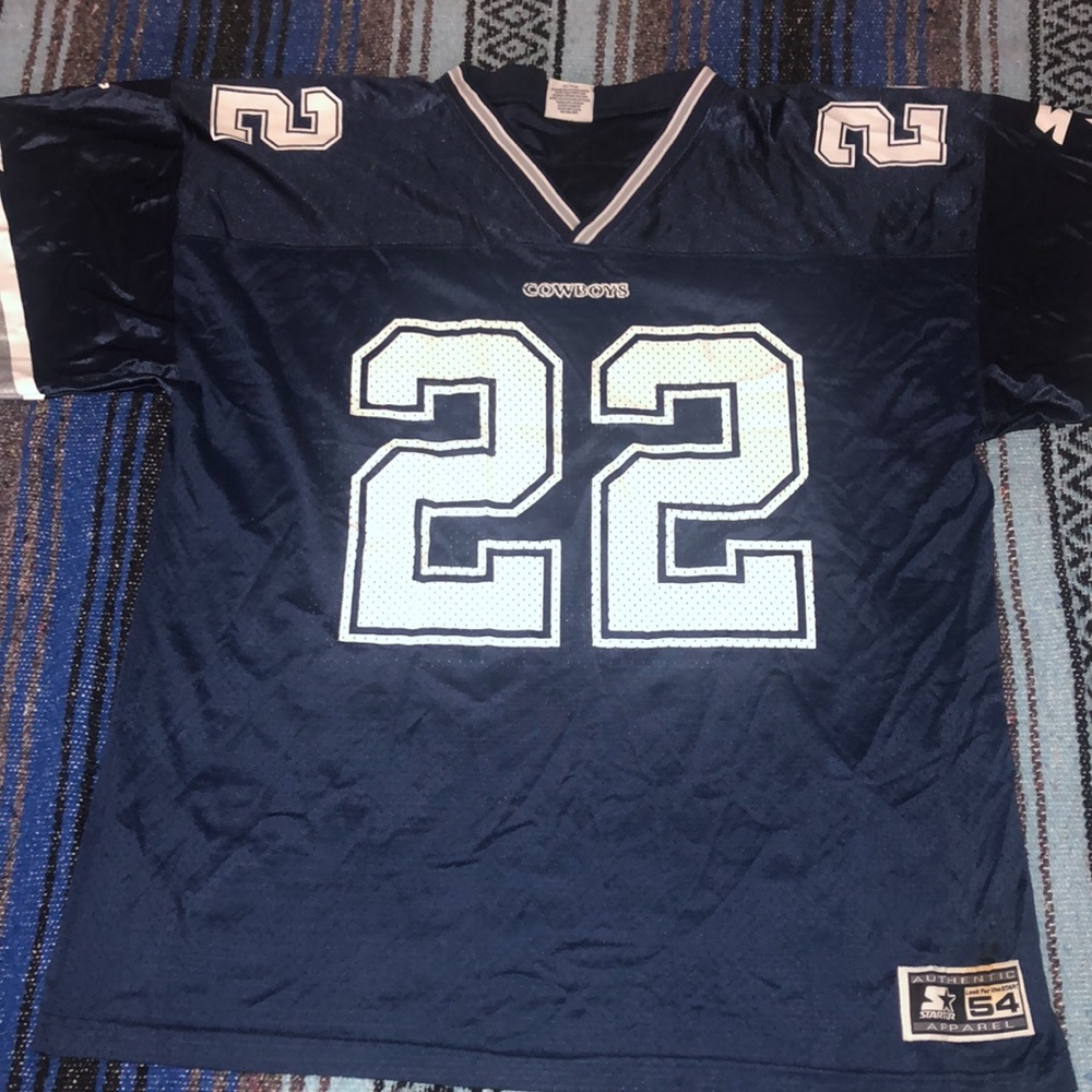 Vintage Starter Dallas Cowboys Emmitt Smith Jersey - Picture 4 of 14